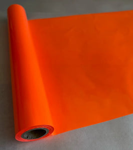 Neon orange foil