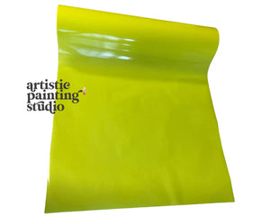 Neon yellow foil