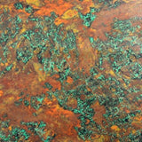 Weathered copper foil