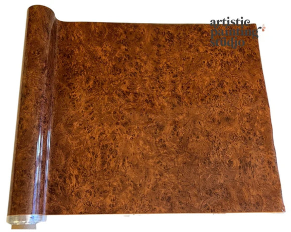 Burl wood foil