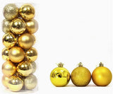 Baubles 3cm pack of 24