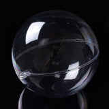 Round fillable clear acrylic bauble collection