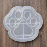 Large cat paw print tray mold