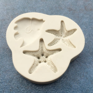 Fish and starfish mold