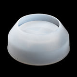 Round silicone candle cup (2 parts)