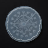 Coaster with dandelion mold