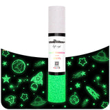 TeckWrap glitter glow in the dark HTV