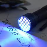 UV flashlight