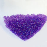 Transparent glass seed beads 50g