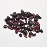 Natural gemstone chip beads range (50g)