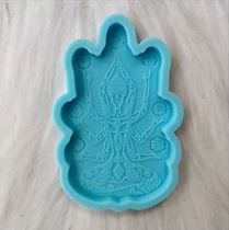 Meditation pose chakra mold