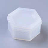 Storage box hexagon (2 part)